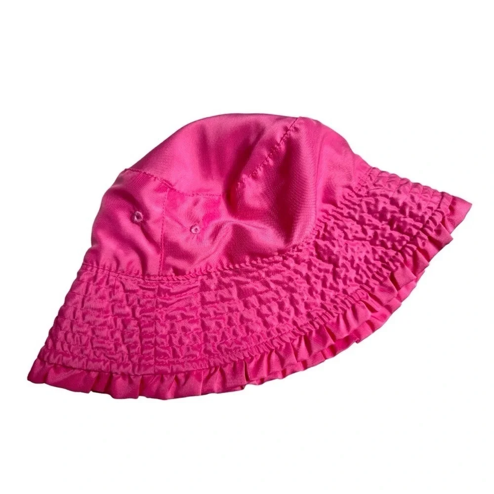 UV Skinz UPF 50+ Rashguard Set Girls Pink with Bucket Hat 3T